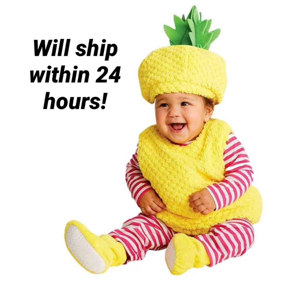Infant Pineapple Halloween Costume 0-6 Months